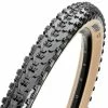 Pneu Maxxis Ardent - 27.5x2.25 - Souple - Exo/Tubeless Ready - Noir/Beige -Shimano Soldes pneu maxxis ardent 275x225 souple exo tubeless ready skinwall noir beige