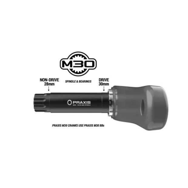 Boîtier De Pédalier Externe Fileté Praxis BB30/PF30 68mm Route Roulements Acier 4 Boîtier De Pédalier Externe Fileté Praxis BB30/PF30 68mm Route Roulements Acier – Image 2