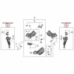 Bras De Levier Shimano Tiagra ST-4700