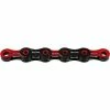 Chaîne KMC DLC 12 Vitesses - Noir-Rouge -Shimano Soldes chaine kmc dlc 12 vitesses noir rouge