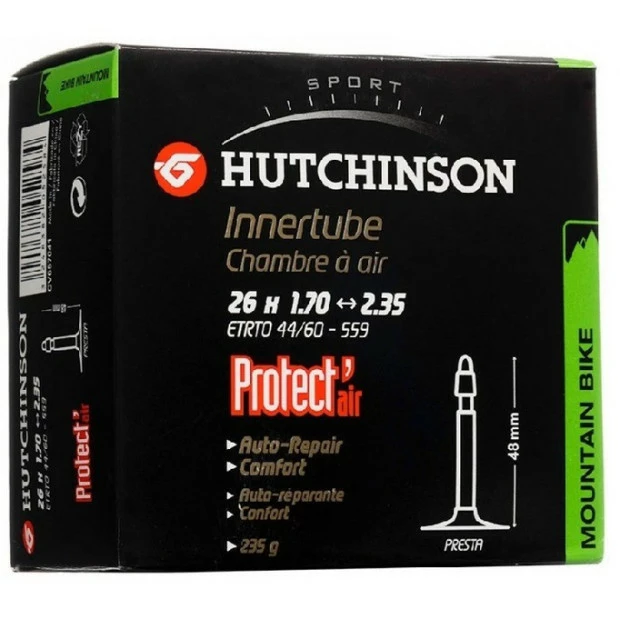 Chambre à Air Hutchinson Protect Air 26X1.70/2.35 - Presta 48mm 3 Chambre à Air Hutchinson Protect Air 26X1.70/2.35 - Presta 48mm