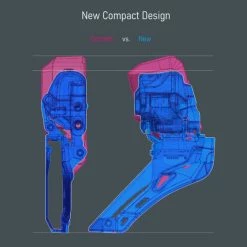 Dérailleur Avant Route Shimano Ultegra FD-R8150 Di2 2x12V -Shimano Soldes derailleur avant route shimano ultegra fd r8150 di2 2x12v 3