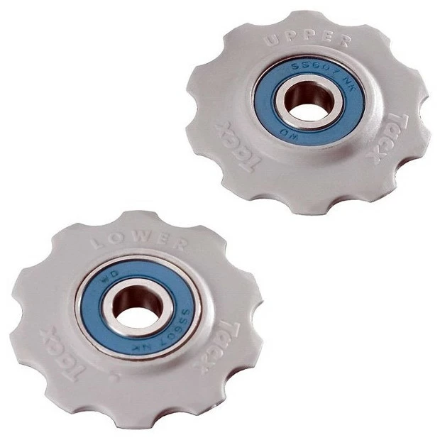 Galet Dérailleur Tacx T4025 - Roulement Céramique - Campagnolo 3 Galet Dérailleur Tacx T4025 - Roulement Céramique - Campagnolo