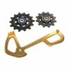 Galets De Dérailleur Et Chape Interne SRAM XX1 Eagle - Gold 2 Galets De Dérailleur Et Chape Interne SRAM XX1 Eagle - Gold -Shimano Soldes galets de derailleur et chape interne sram xx1 eagle gold