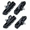 Campagnolo® Porte-patin Et Patins Noirs Campagnolo BR-SR140 - [x4] -Shimano Soldes gomme porte patin campagnolo br sr 500 x2 paires