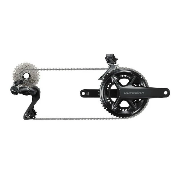 Groupe Shimano Ultegra R8150 Di2 2x12V Capteur De Puissance Sans Plateau Freins Sur Jante 11/30 3 Groupe Shimano Ultegra R8150 Di2 2x12V Capteur De Puissance Sans Plateau Freins Sur Jante 11/30
