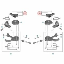 Indicateur De Vitesses Shimano Tiagra SL-4700