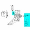 Kit Visserie Dérailleur Avant SRAM Red ETap - 11.7618.004.000 -Shimano Soldes kit visserie derailleur avant sram red etap 117618004000