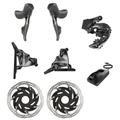 Mini Groupe SRAM Force AXS D2 Mono Plateau -Shimano Soldes mini groupe sram force axs d2 mono plateau 4