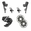 Mini Groupe SRAM Red ETAP AXS HRD Disc 1x12 Post Mount 2 Mini Groupe SRAM Red ETAP AXS HRD Disc 1x12 Post Mount -Shimano Soldes mini groupe sram red etap axs hrd disc 1x12 post mount