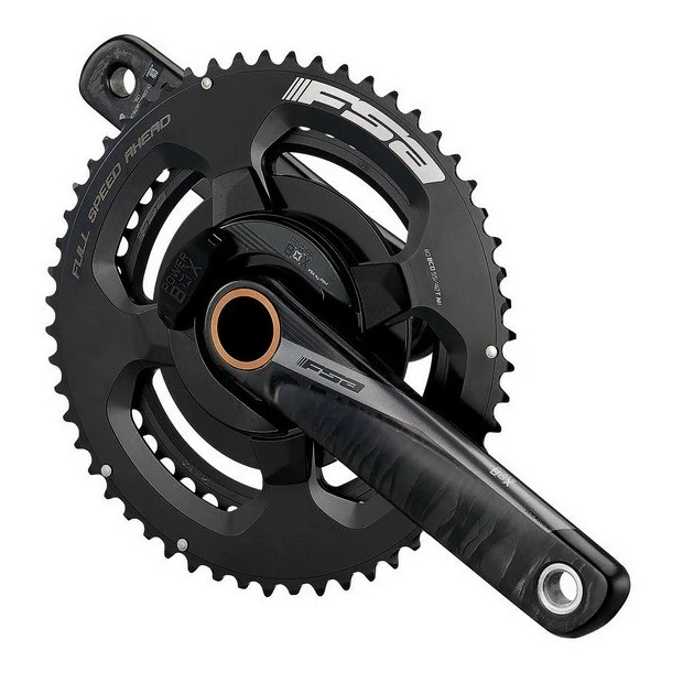 Pédalier Capteur De Vitesse FSA Powerbox Carbon 53/39 Dents 3 Pédalier Capteur De Vitesse FSA Powerbox Carbon 53/39 Dents