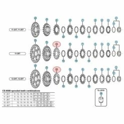 Pignon Shimano Dura Ace CS-9000 - 11 Vitesses - 17 Dents - 11-28/12-25/12-28 Dents 5 Pignon Shimano Dura Ace CS-9000 - 11 Vitesses - 17 Dents - 11-28/12-25/12-28 Dents -Shimano Soldes pignon shimano dura ace cs 9000 11 vitesses 17 dents 11 28 12 25 12 28 dents 1