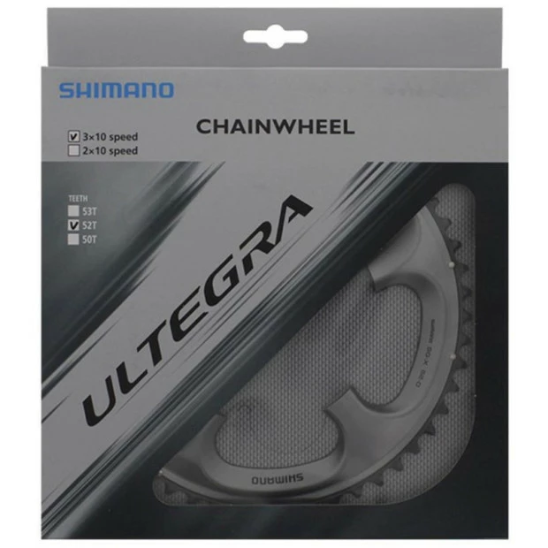 Plateau Extérieur Shimano Ultegra FC-6703 - 52 Dents 4 Plateau Extérieur Shimano Ultegra FC-6703 - 52 Dents – Image 2
