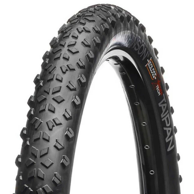 Pneu VTT Hutchinson Taïpan Koloss - Tubetype - 27,5x2,6" (66-584) - Noir - 33 TPI 3 Pneu VTT Hutchinson Taïpan Koloss - Tubetype - 27,5x2,6" (66-584) - Noir - 33 TPI
