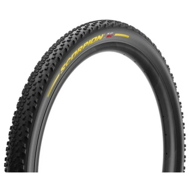 Pneu VTT Pirelli Scorpion XC RC Lite 29x2,2" Noir/Jaune 3 Pneu VTT Pirelli Scorpion XC RC Lite 29x2,2" Noir/Jaune