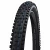 Pneu VTT Schwalbe Nobby Nic HS602 Super Trail 27,5x2,8" Tubeless Easy Souples Noir -Shimano Soldes pneu vtt schwalbe nobby nic hs602 super trail 275x28 tubeless easy souples noir