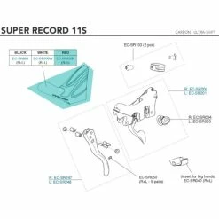 Campagnolo® Repose Main Campagnolo [Rouge]- EC-SR600R